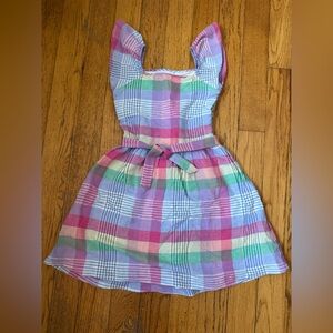 Gap kids Plaid Multicolor Dress